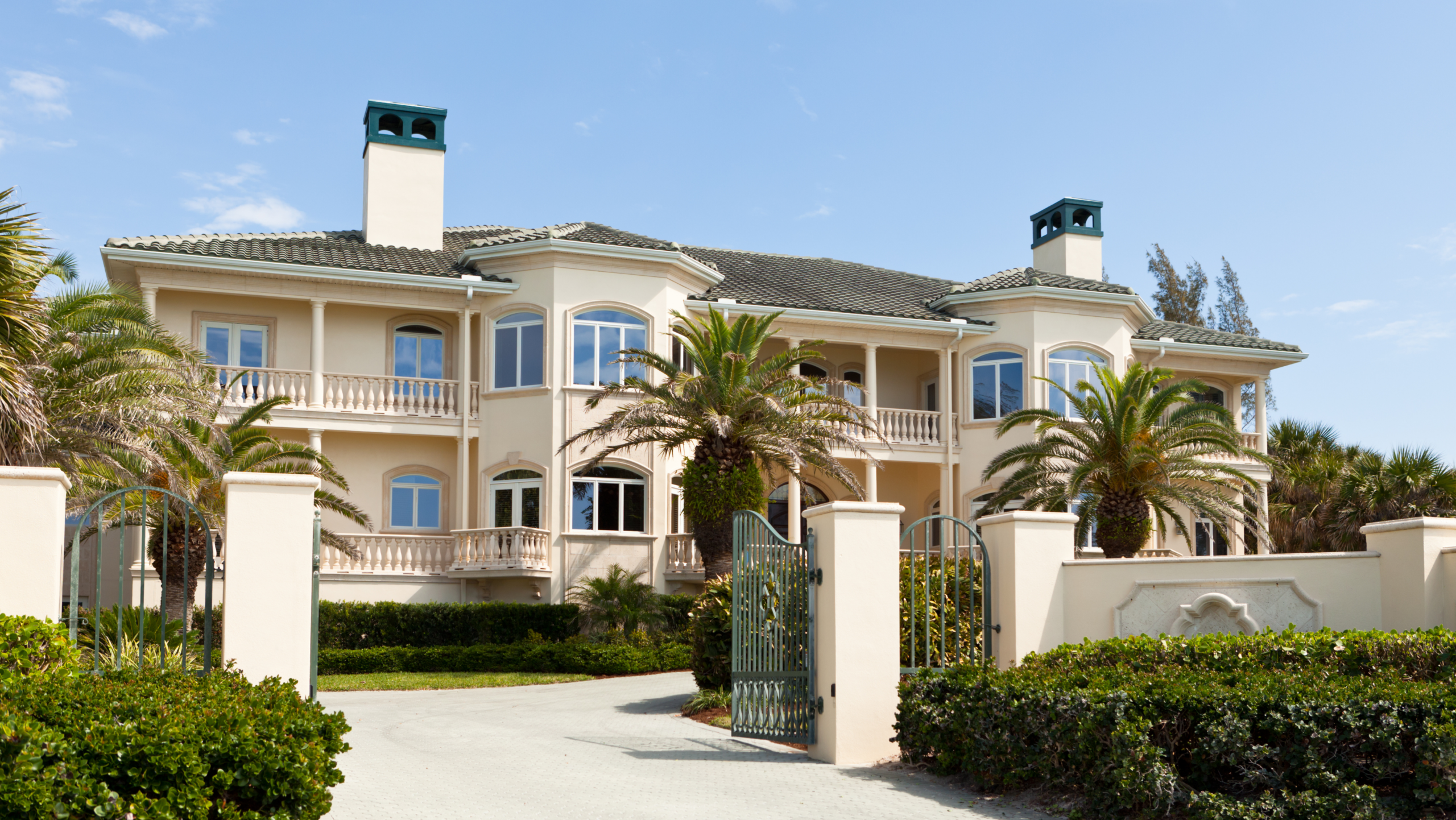 gated house